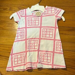 The Beaufort Bonnet Company Pink and White Casual Dress “PLAY CONDITION”